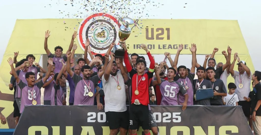 فوز آليات الشرطة بلقب دوري كرة القدم لأندية بغداد تحت 21 سنة