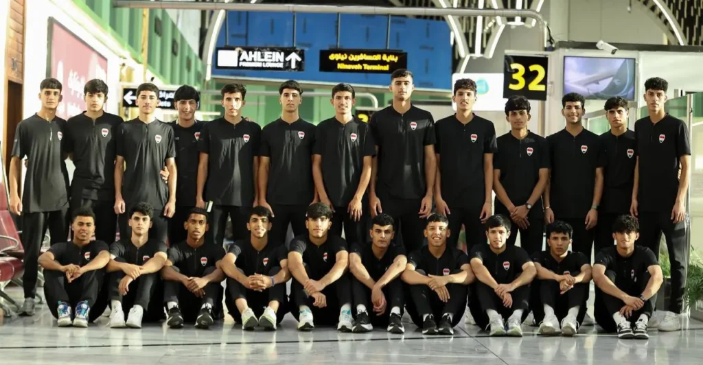 المنتخب العراقي للشباب يغادر إلى مسقط استعداداً لتحدي البطولة الآسيوية