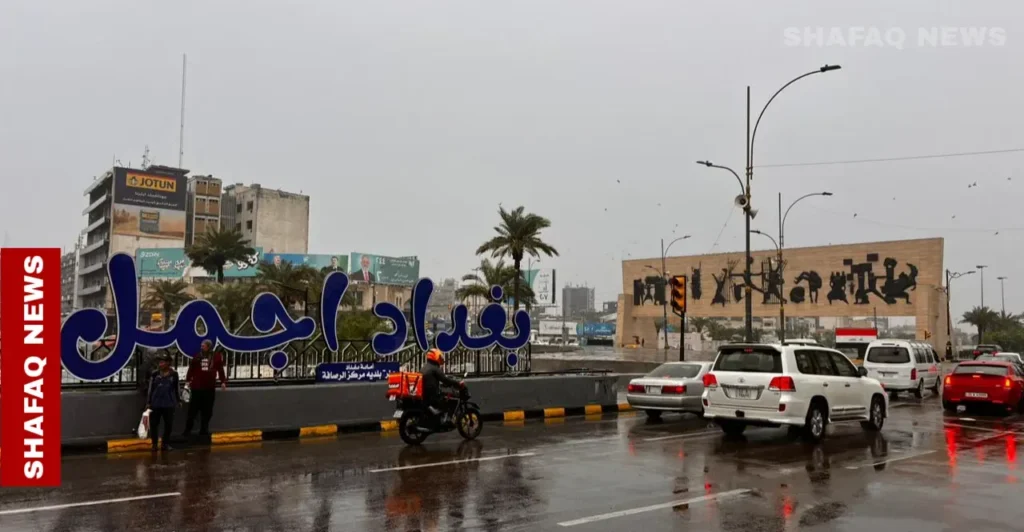 العراق يتأثر بأمطار وسيول وثلوج بسبب حالتين جويتين