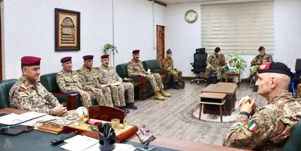 تبحث العراق وإيطاليا آليات التعاون العسكري