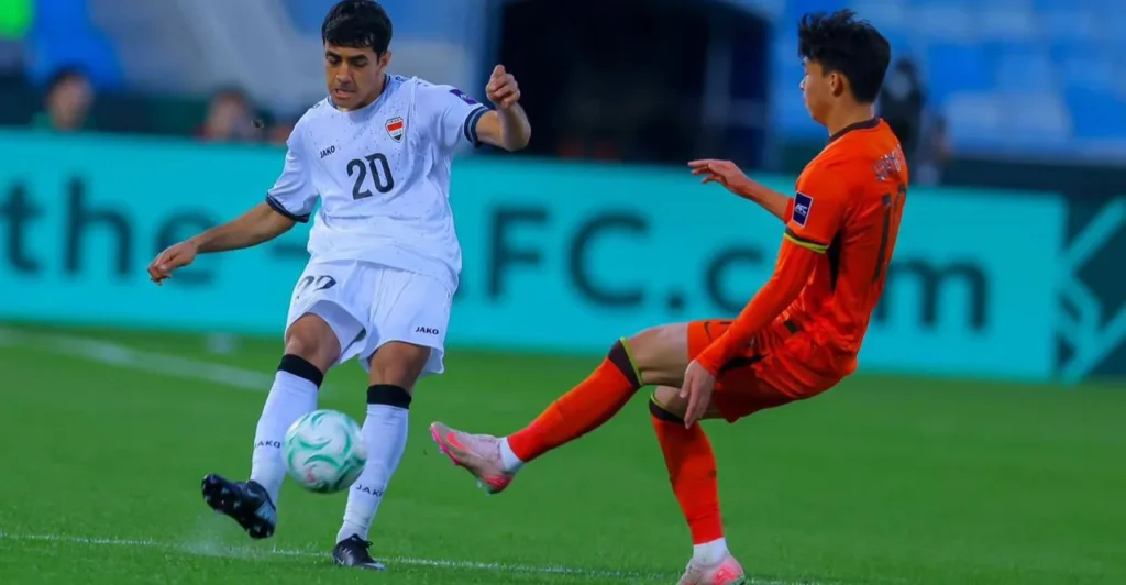 العراق والصين يتعادلان في مباراتهما الافتتاحية في كأس آسيا تحت 23 سنة