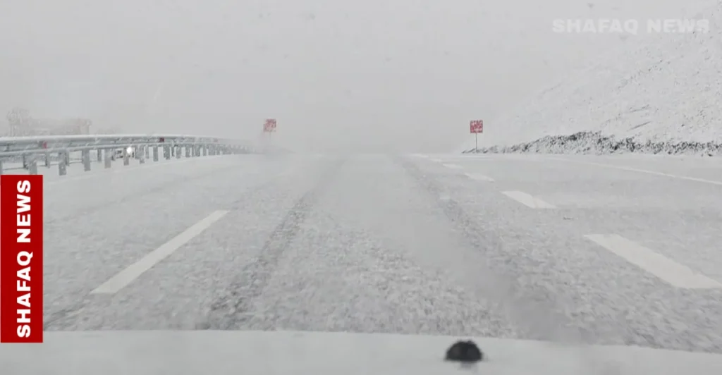 Ghadan fi al-Iraq.. Amatar wa thaluj wasat bard qarss wa tahthirat min al-saqi’