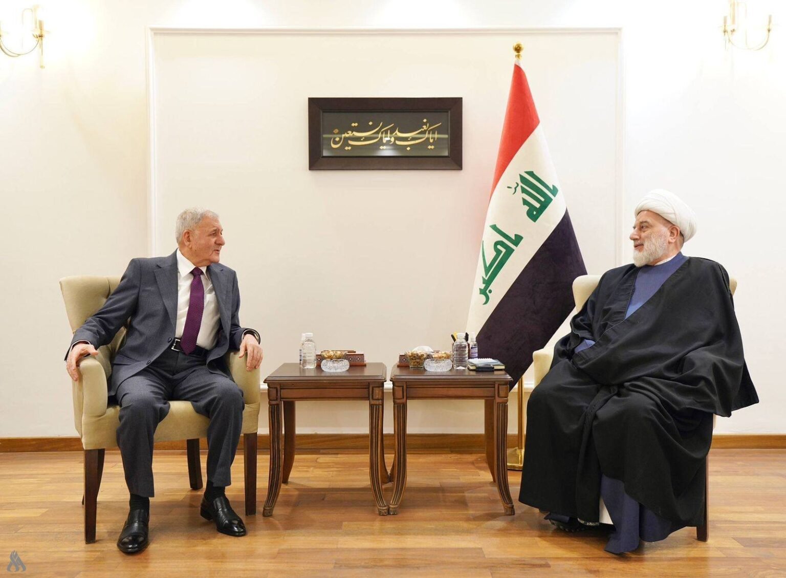 رئيس الجمهورية والشيخ حمودي يشددان على الحاجة لتكامل أدوار السلطات الدستورية