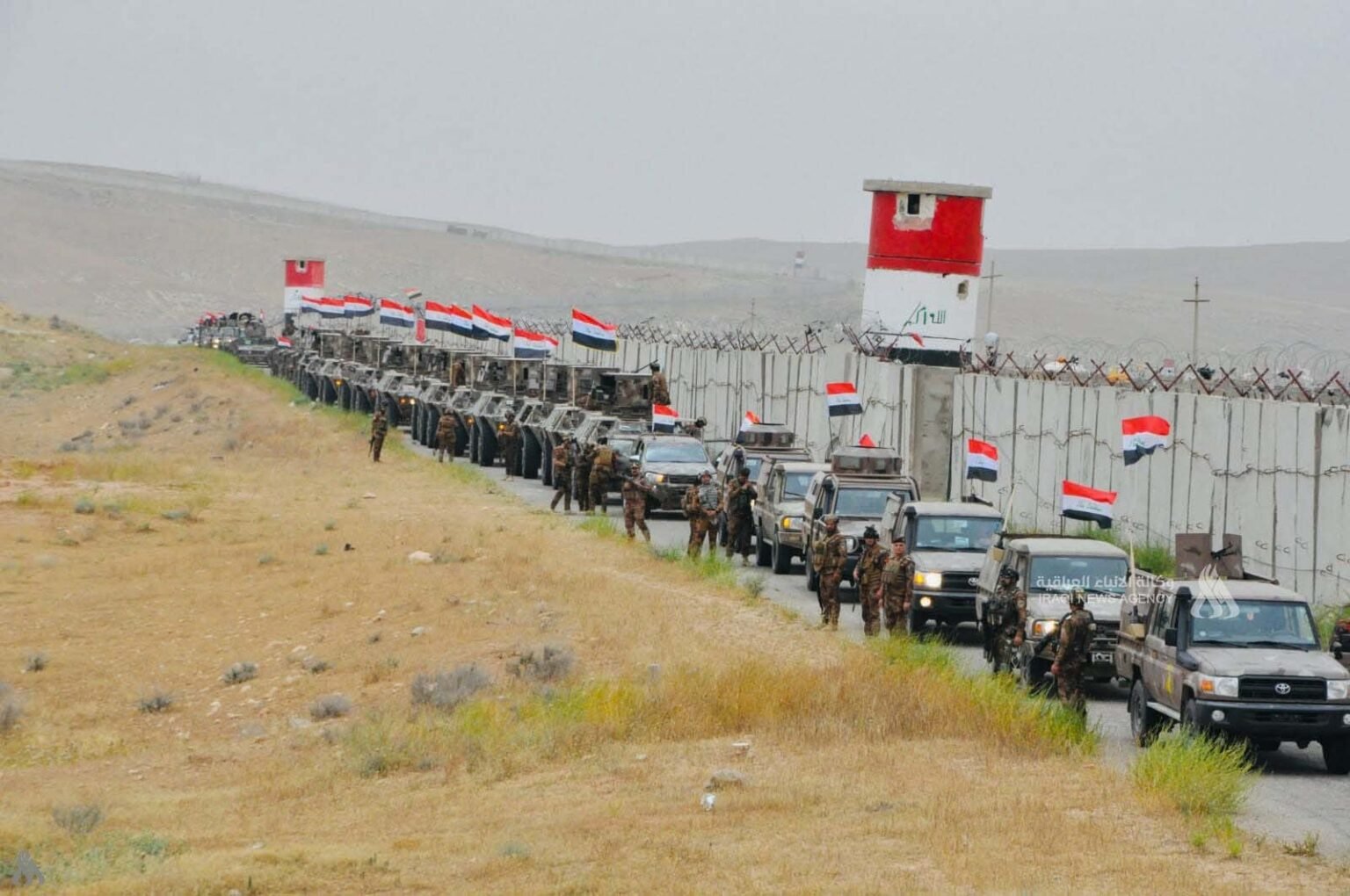 تعرف على حرس الحدود على الحدود مع سوريا في صور