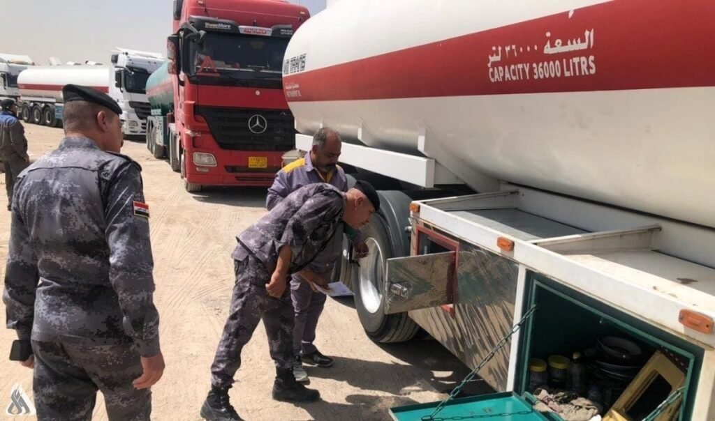 ضبط شرطة الطاقة 19 متهمًا بتهريب المشتقات النفطية وضبط 15 صهريجًا