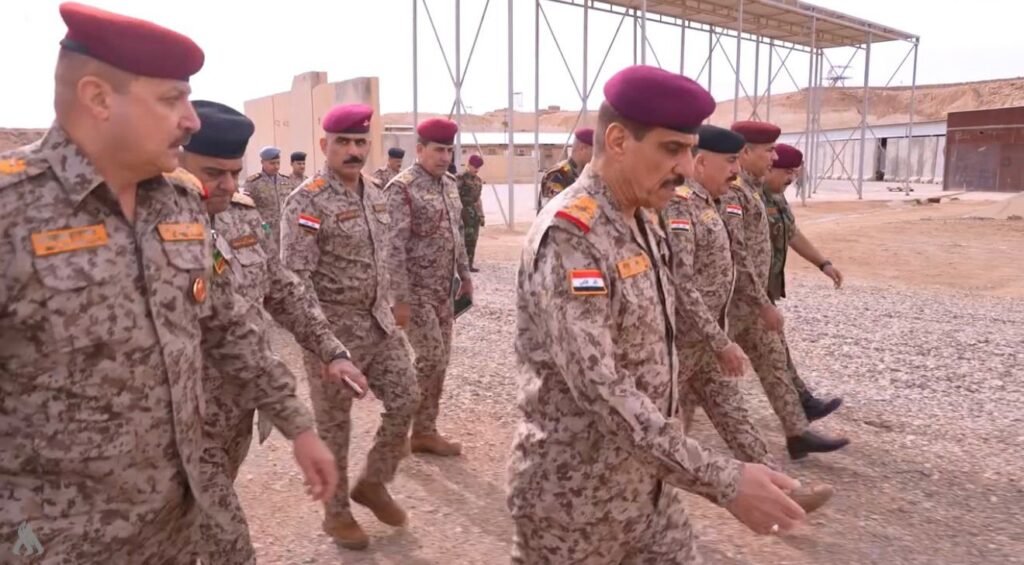 تولي الجيش العراقي إدارة قاعدة عين الأسد بعد الانسحاب الأميركي