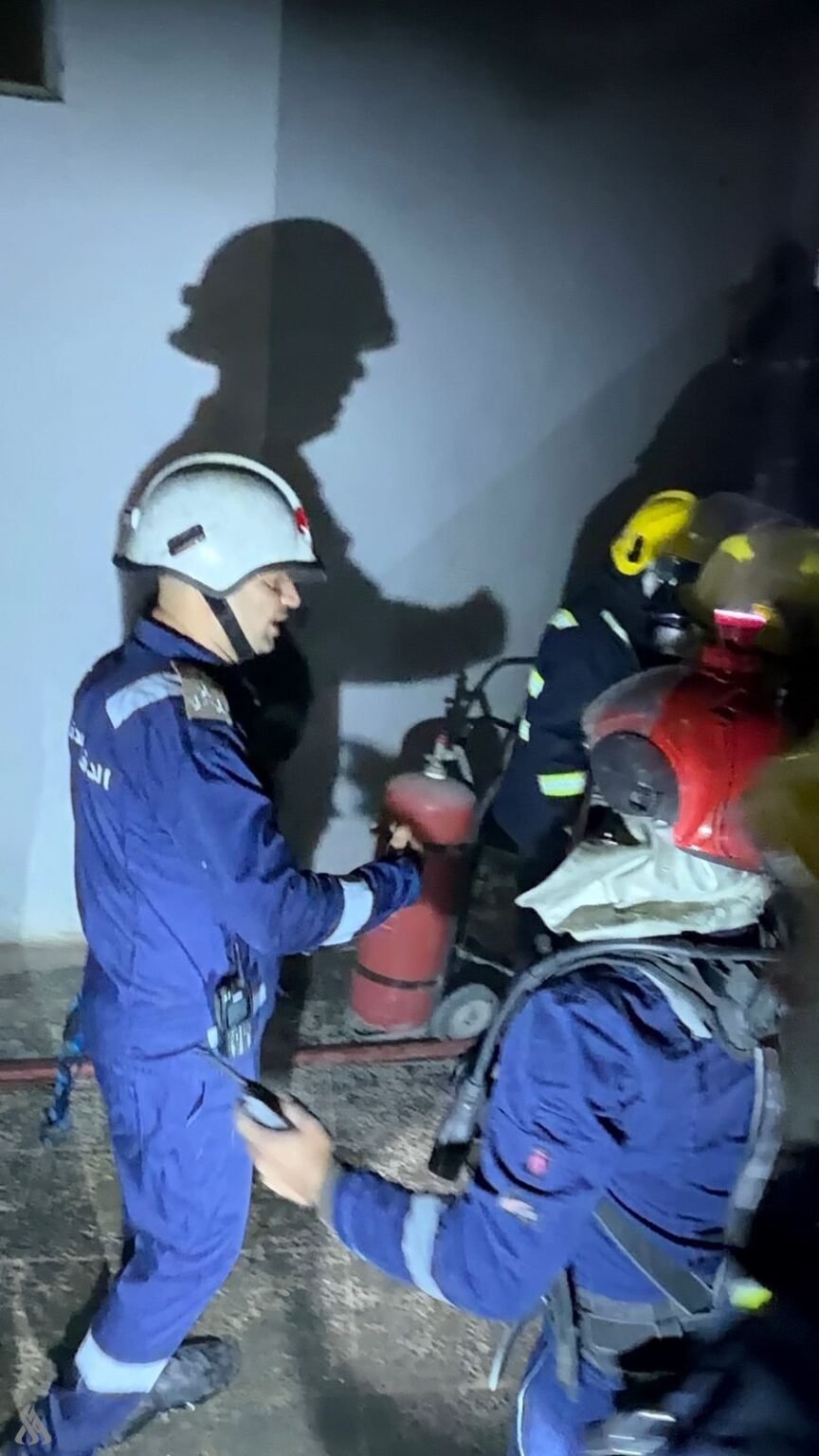 .الدفاع المدني يتمكن من السيطرة على حريق في أقسام جامعة الكوفة