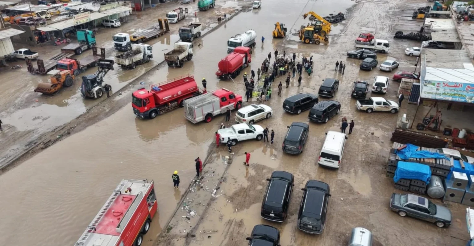 تظاهرات في الحبانية للمطالبة بإقالة قائممقام الأنبار بعد غرق الأحياء – فيديو
