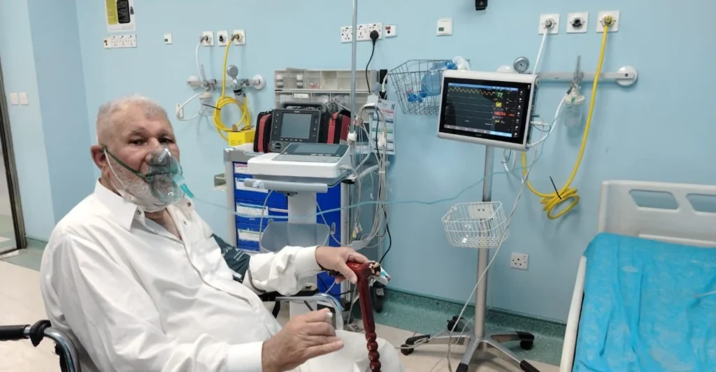 العاصفة الترابية تؤدي إلى اختناق العشرات في النجف (صور)